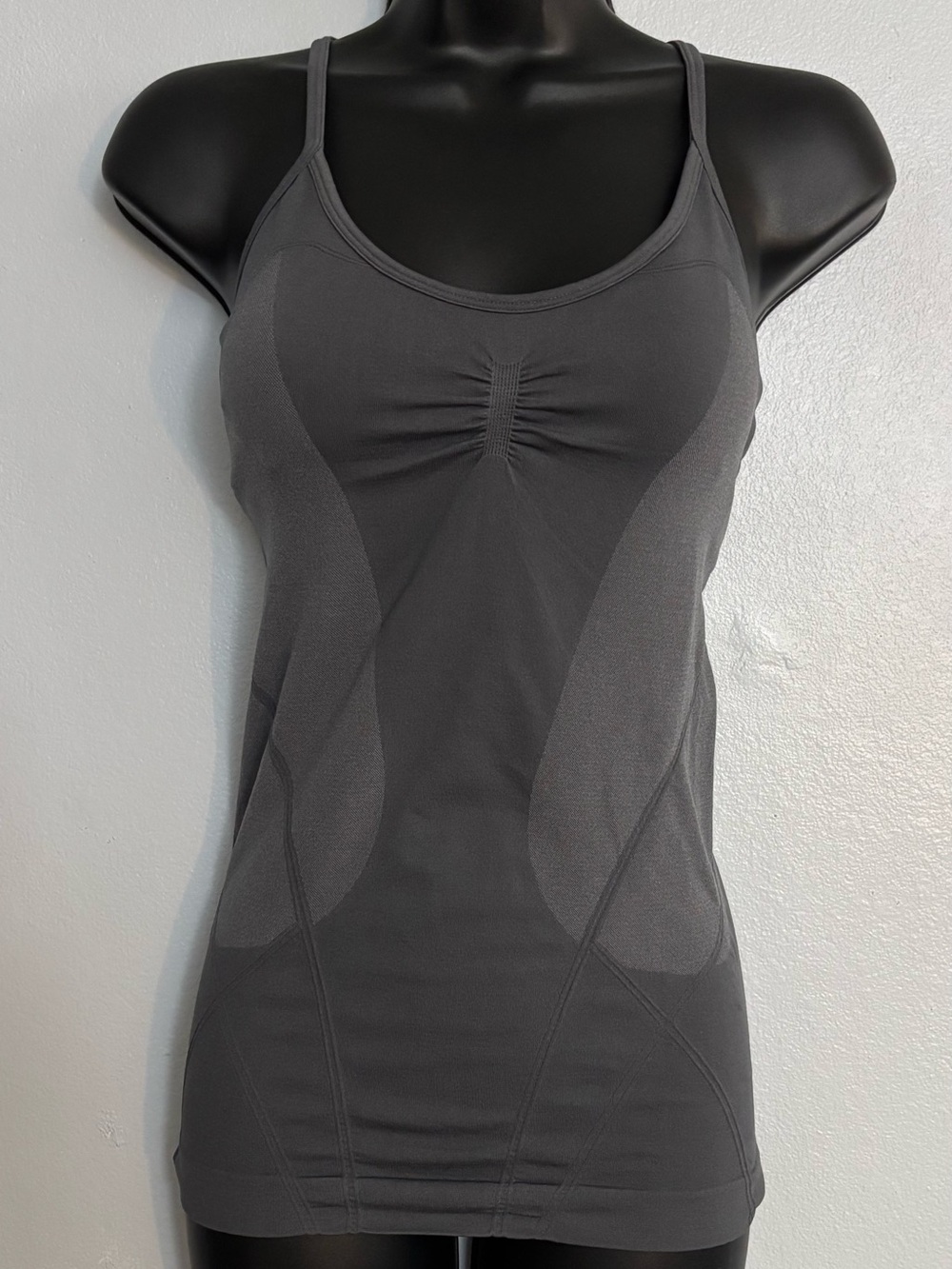 Zella Charcoal Gray Seamless Performance Cami